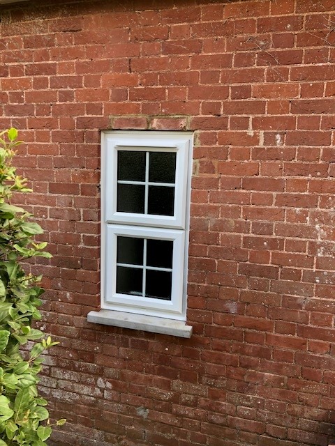 PVC Window With Georgian Bar